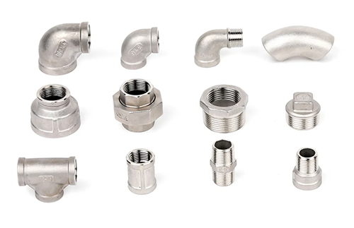 Titanium Threaded Nipple for Pipe