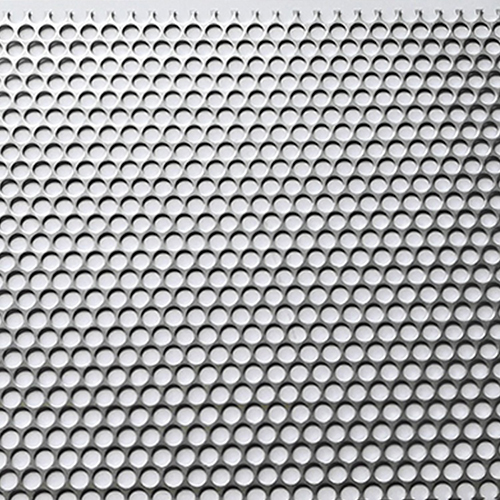 Gr2 titanium perforated mesh