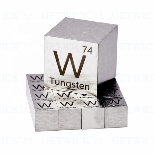 Customized size pure tungsten cube