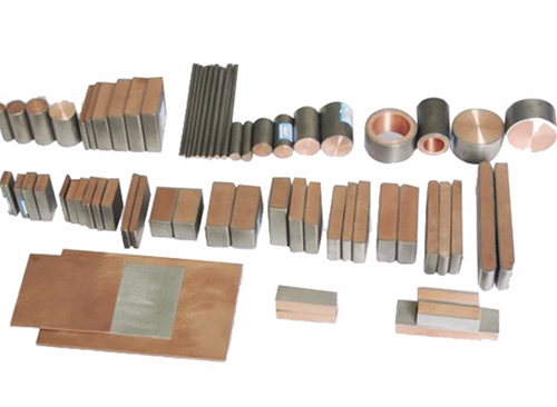 titanium clad copper for electroplating