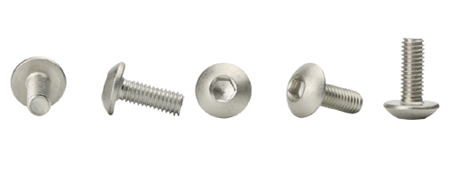 ISO 7380 Gr7 Button Head Hexagon Titanium bolts