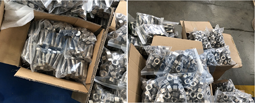 ISO 7380 Gr5 Titanium Screw Packing