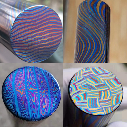 Timascus rod Pattern