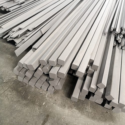 Titanium square rods