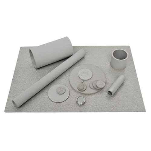 Titanium filter sheet
